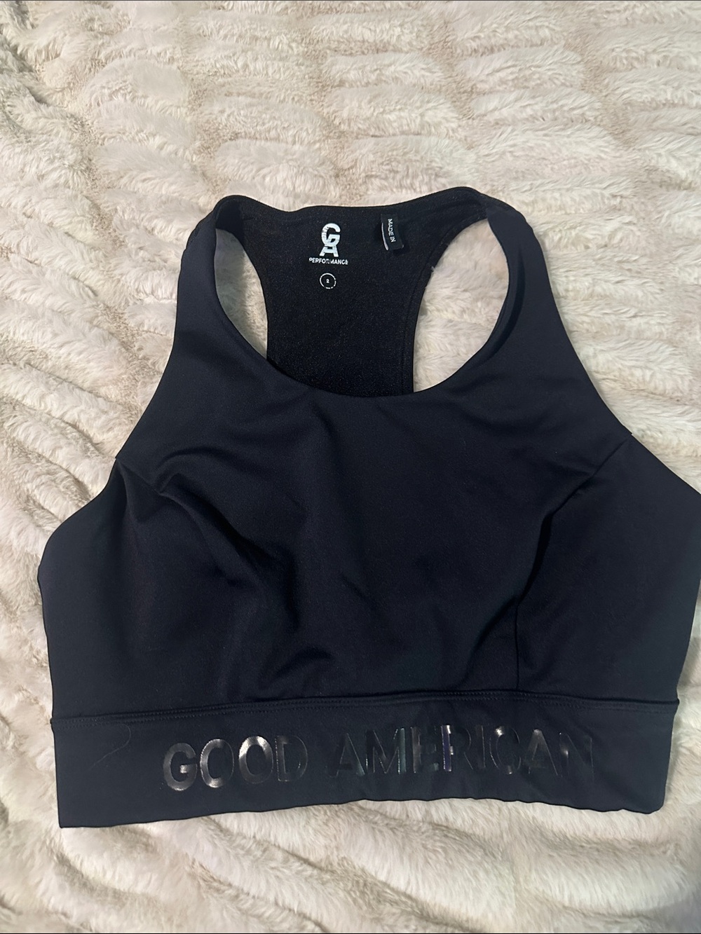 Good American Sports Bra Size 2 (Medium)